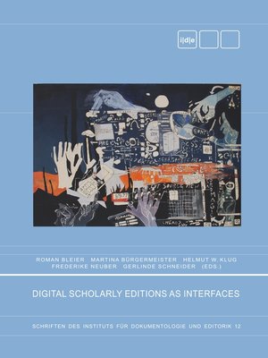 cover image of Digital Scholary Editions as Interfaces